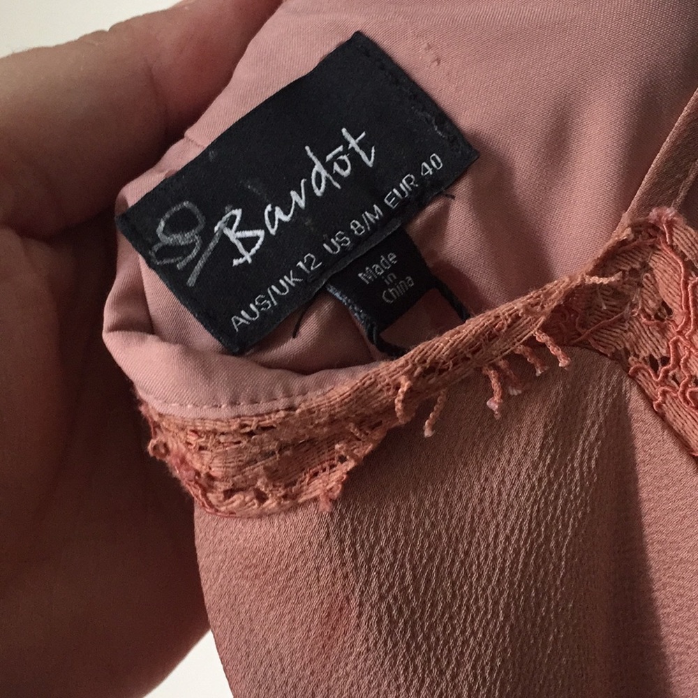 Peach 🍑 Laced babydoll slip dress - Picture 8 of 8